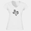 Softstyle™ women's v-neck t-shirt Thumbnail