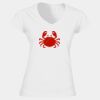 Softstyle™ women's v-neck t-shirt Thumbnail