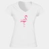 Softstyle™ women's v-neck t-shirt Thumbnail