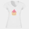 Softstyle™ women's v-neck t-shirt Thumbnail