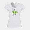 Softstyle™ women's v-neck t-shirt Thumbnail