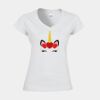 Softstyle™ women's v-neck t-shirt Thumbnail