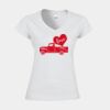 Softstyle™ women's v-neck t-shirt Thumbnail