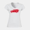 Softstyle™ women's v-neck t-shirt Thumbnail