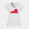 Softstyle™ women's v-neck t-shirt Thumbnail