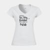 Softstyle™ women's v-neck t-shirt Thumbnail