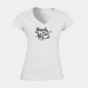 Softstyle™ women's v-neck t-shirt Thumbnail