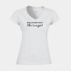 Softstyle™ women's v-neck t-shirt Thumbnail