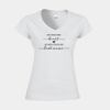 Softstyle™ women's v-neck t-shirt Thumbnail