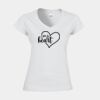 Softstyle™ women's v-neck t-shirt Thumbnail