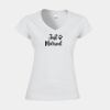 Softstyle™ women's v-neck t-shirt Thumbnail