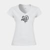 Softstyle™ women's v-neck t-shirt Thumbnail