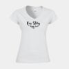 Softstyle™ women's v-neck t-shirt Thumbnail