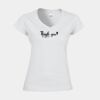 Softstyle™ women's v-neck t-shirt Thumbnail