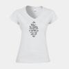 Softstyle™ women's v-neck t-shirt Thumbnail