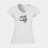 Softstyle™ women's v-neck t-shirt Thumbnail