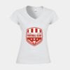 Softstyle™ women's v-neck t-shirt Thumbnail