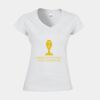 Softstyle™ women's v-neck t-shirt Thumbnail