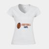 Softstyle™ women's v-neck t-shirt Thumbnail