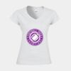 Softstyle™ women's v-neck t-shirt Thumbnail