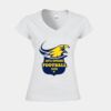 Softstyle™ women's v-neck t-shirt Thumbnail