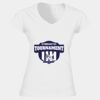 Softstyle™ women's v-neck t-shirt Thumbnail