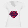 Softstyle™ women's v-neck t-shirt Thumbnail