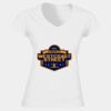 Softstyle™ women's v-neck t-shirt Thumbnail