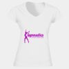 Softstyle™ women's v-neck t-shirt Thumbnail