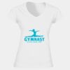 Softstyle™ women's v-neck t-shirt Thumbnail