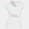 Softstyle™ women's v-neck t-shirt Thumbnail