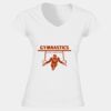 Softstyle™ women's v-neck t-shirt Thumbnail