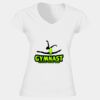 Softstyle™ women's v-neck t-shirt Thumbnail