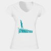 Softstyle™ women's v-neck t-shirt Thumbnail