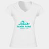 Softstyle™ women's v-neck t-shirt Thumbnail