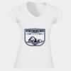 Softstyle™ women's v-neck t-shirt Thumbnail