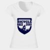 Softstyle™ women's v-neck t-shirt Thumbnail