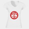 Softstyle™ women's v-neck t-shirt Thumbnail