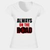 Softstyle™ women's v-neck t-shirt Thumbnail