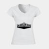 Softstyle™ women's v-neck t-shirt Thumbnail