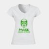 Softstyle™ women's v-neck t-shirt Thumbnail