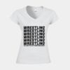 Softstyle™ women's v-neck t-shirt Thumbnail