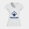 Softstyle™ women's v-neck t-shirt Thumbnail