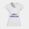 Softstyle™ women's v-neck t-shirt Thumbnail